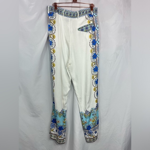 Hale Bob Omia twill printed high waisted pants - Picture 11 of 11
